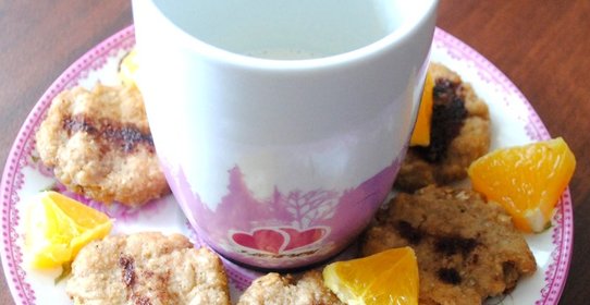 Творожно–банановое печенье