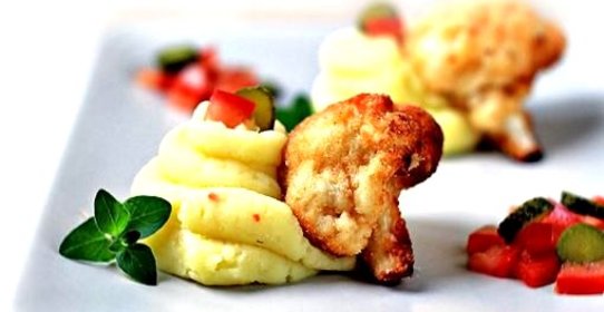 Цветная капуста в панировке