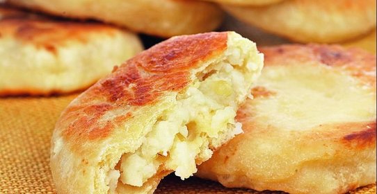 Оладьи на кефире с картофелем