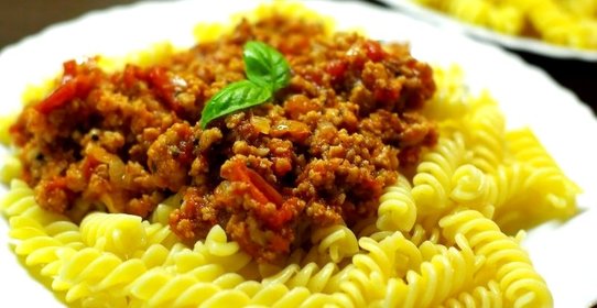 Паста с фаршем