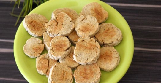 Постное банановое печенье