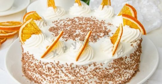 Апельсиновый торт