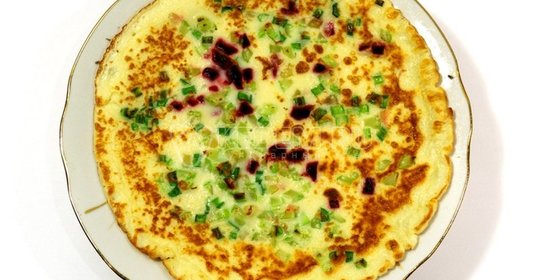 Блины «Изумруды и рубины»