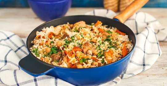 Курица с рисом по-ирански