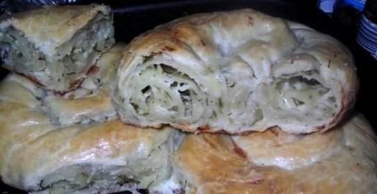 Вертута с брынзой