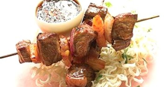 Азиатский шашлык из говядины
