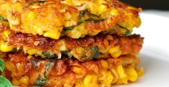 Оладьи из кукурузы