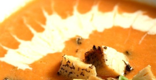 Рыбный суп со сливками и карри