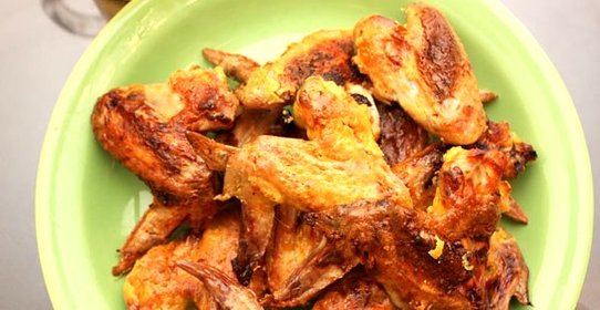 Крылышки в микроволновке