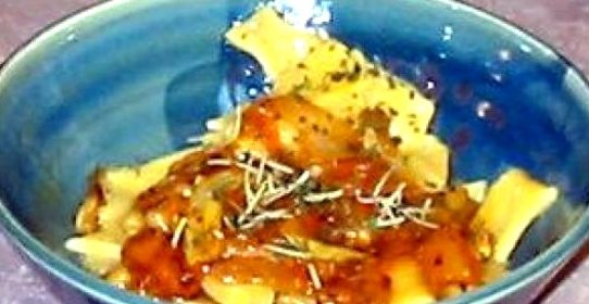 Макароны Баттернат Сквош