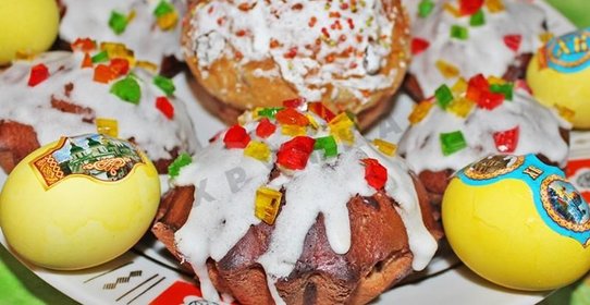 Молочная глазурь на кулич