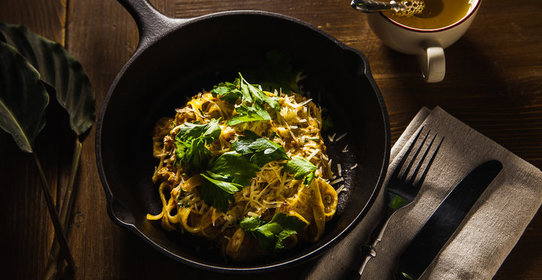 Паста с кроликом