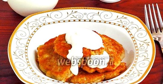 Бульбяные оладьи