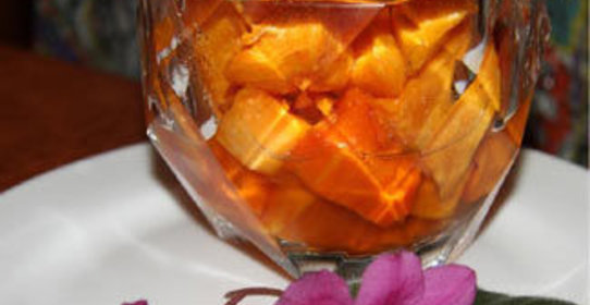 Лимонно-карамельная тыква