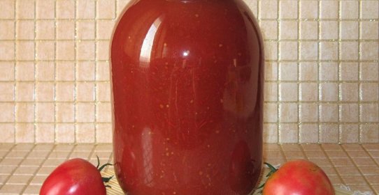 Томатный сок по-домашнему