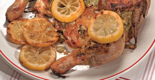 Цыпленок Ала Дьяболо