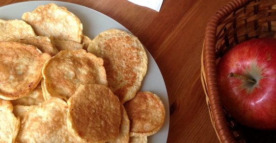 Оладьи с отрубями