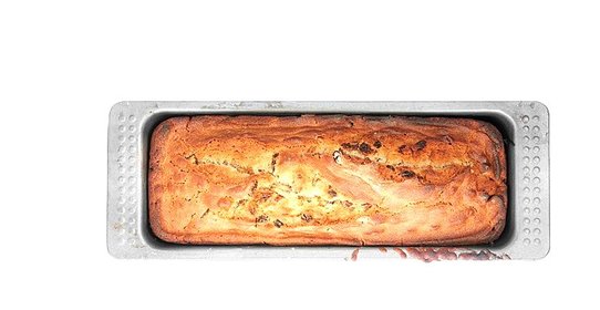 Кекс с сиропом из топинамбура и золотым изюмом