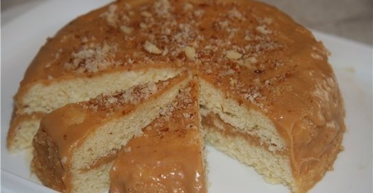 Бисквит в микроволновке