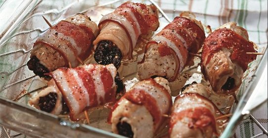 Рулеты с черносливом