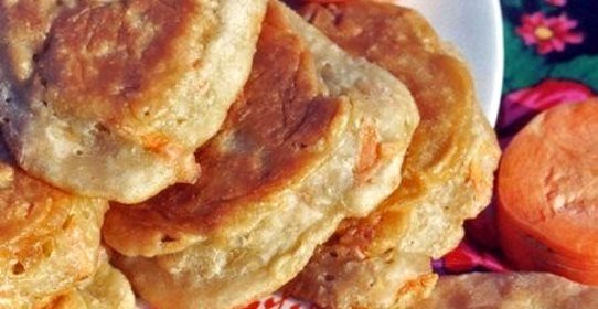 Овсяные оладьи на кефире