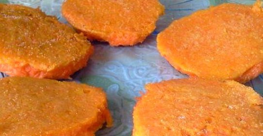 Морковные оладьи