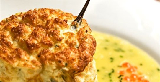 Суфле паровое из судака с маслом