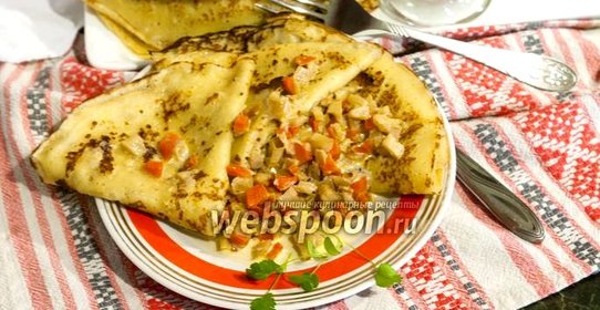 Блины на гусиных яйцах