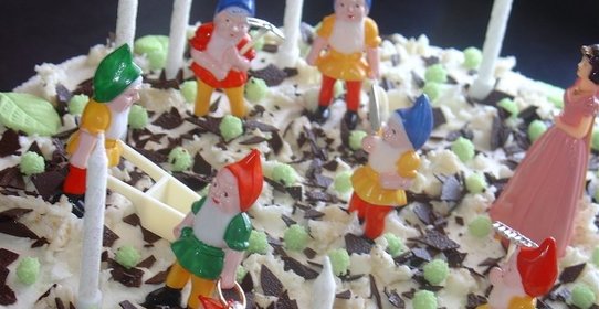 Торт Белоснежка и семь гномов