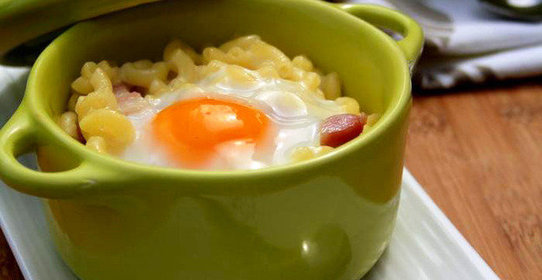 Глазунья в горшочке