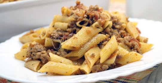 Макароны с фаршем