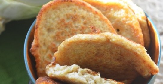 Капустные блинчики из ржаной муки