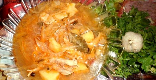 Ароматный борщ