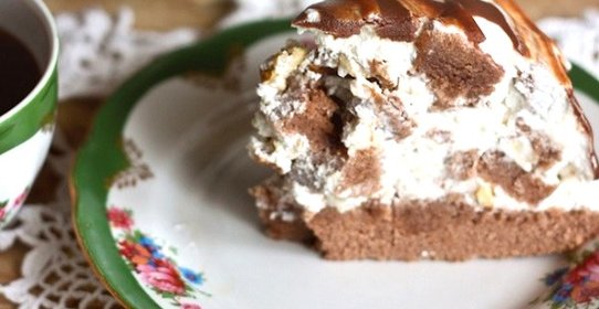 Торт Панчо с ананасами