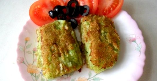 Котлеты из брокколи и картофеля