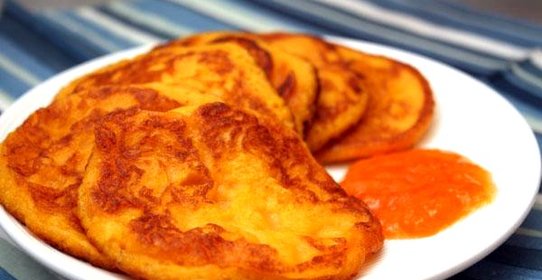 Тыквенные оладьи