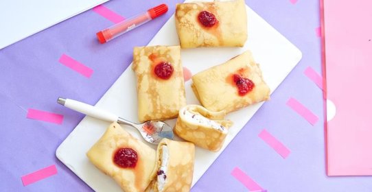 Быстрые блинчики с рикоттой