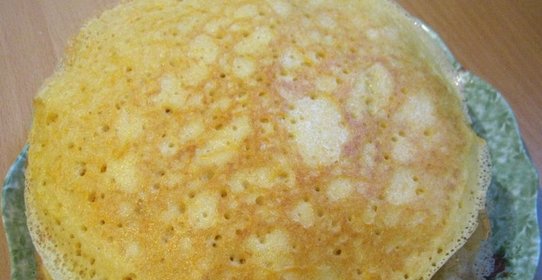 Блины из тыквы