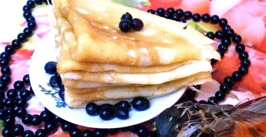 Апельсиновые блинчики