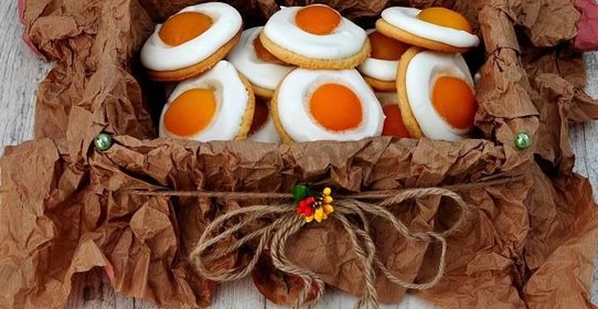 Пасхальное печенье с абрикосом