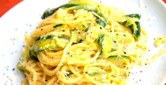 Спагетти с цукини