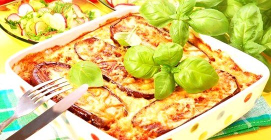 Быстрая мусака с пармезаном