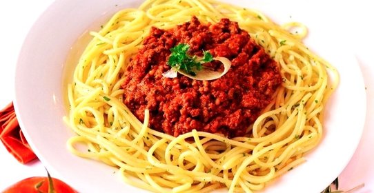 Спагетти с фаршем