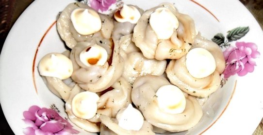 Домашние пельмени со специями