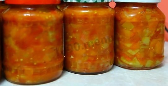 Овощное рагу на зиму