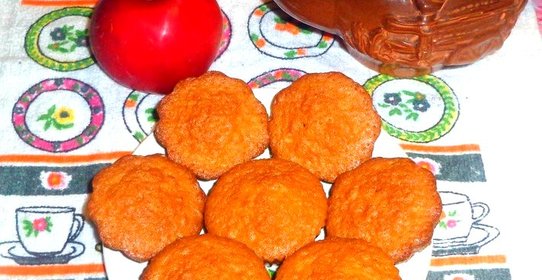 Бисквитные кексы с черносливом