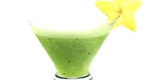 Коктейль Сюрприз с медом и киви