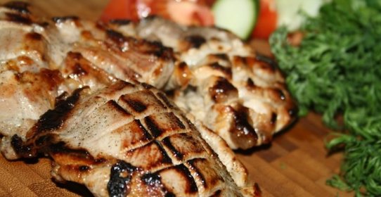 Индейка-гриль в маринаде из рисового вина