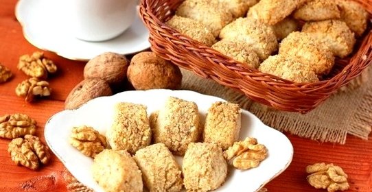 Печенье «Ореховые пенёчки»