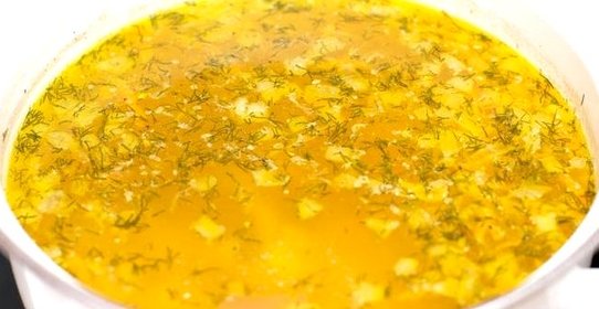 Куриный суп с гречкой